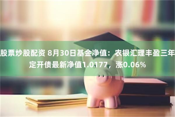 股票炒股配资 8月30日基金净值：农银汇理丰盈三年定开债最新净值1.0177，涨0.06%