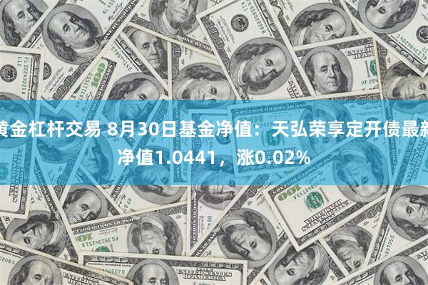 黄金杠杆交易 8月30日基金净值：天弘荣享定开债最新净值1.0441，涨0.02%