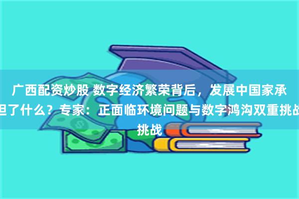 广西配资炒股 数字经济繁荣背后，发展中国家承担了什么？专家：正面临环境问题与数字鸿沟双重挑战