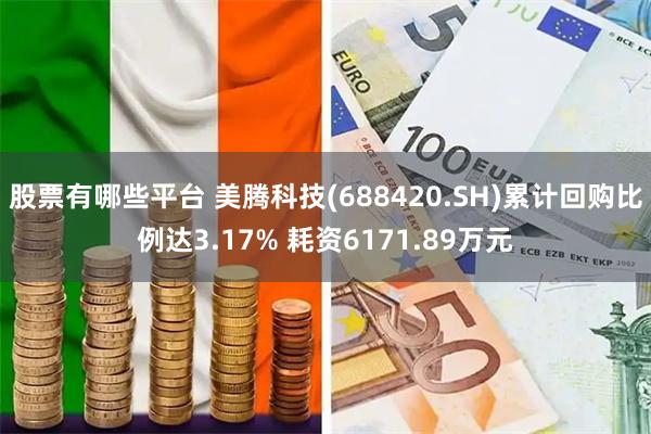 股票有哪些平台 美腾科技(688420.SH)累计回购比例达3.17% 耗资6171.89万元