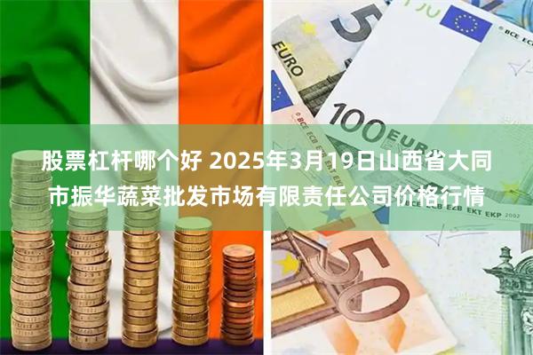 股票杠杆哪个好 2025年3月19日山西省大同市振华蔬菜批发市场有限责任公司价格行情