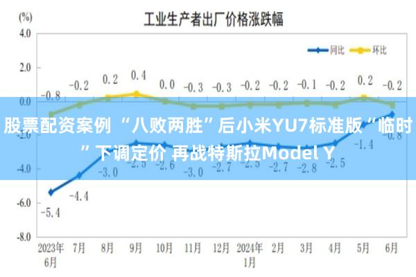 股票配资案例 “八败两胜”后小米YU7标准版“临时”下调定价 再战特斯拉Model Y